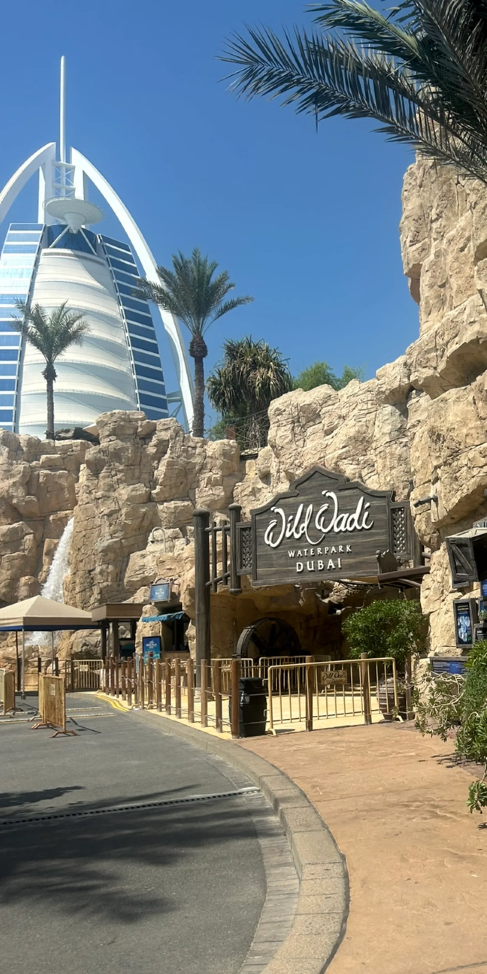 Around the area at Wild Wadi Waterpark Jumeirah Dubai — travel photo