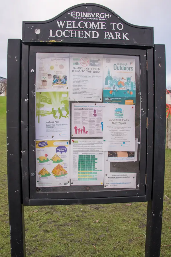 Atmosphere at Lochend Park Edinburgh — travel photo