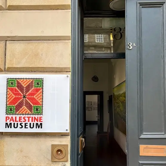 Atmosphere at Palestine Museum Scotland Edinburgh — travel photo