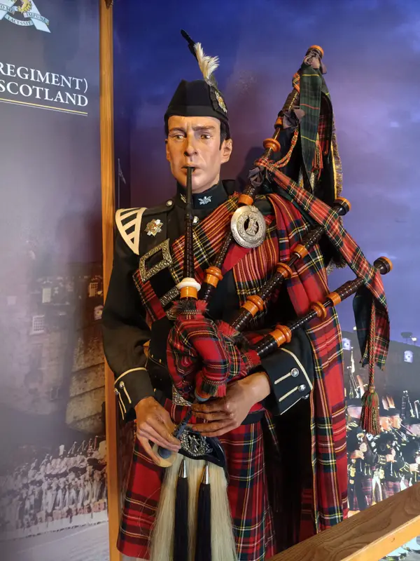 Interior at The Royal Scots Dragoon Guards Regimental Museum Edinburgh — travel photo