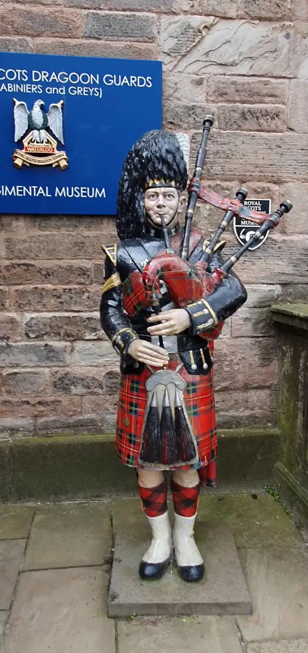 Details at The Royal Scots Dragoon Guards Regimental Museum Edinburgh — travel photo