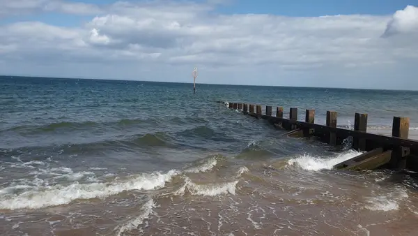 Atmosphere at Portobello Beach Edinburgh — travel photo