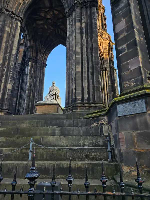 Interior at Scott Monument Edinburgh — travel photo