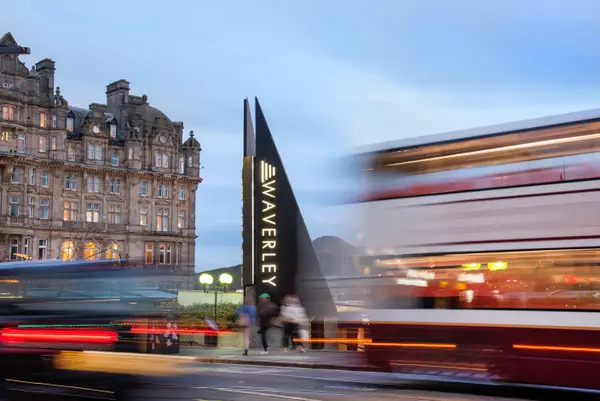 Around the area at Waverley Market Edinburgh — travel photo