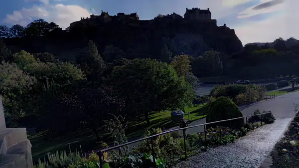 Around the area at Princes Street Gardens Edinburgh — travel photo