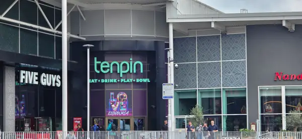 Interior at Tenpin Edinburgh Fountain Park Edinburgh — travel photo