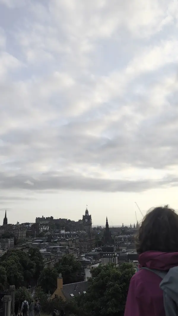Interior at National Monument of Scotland Edinburgh — travel photo