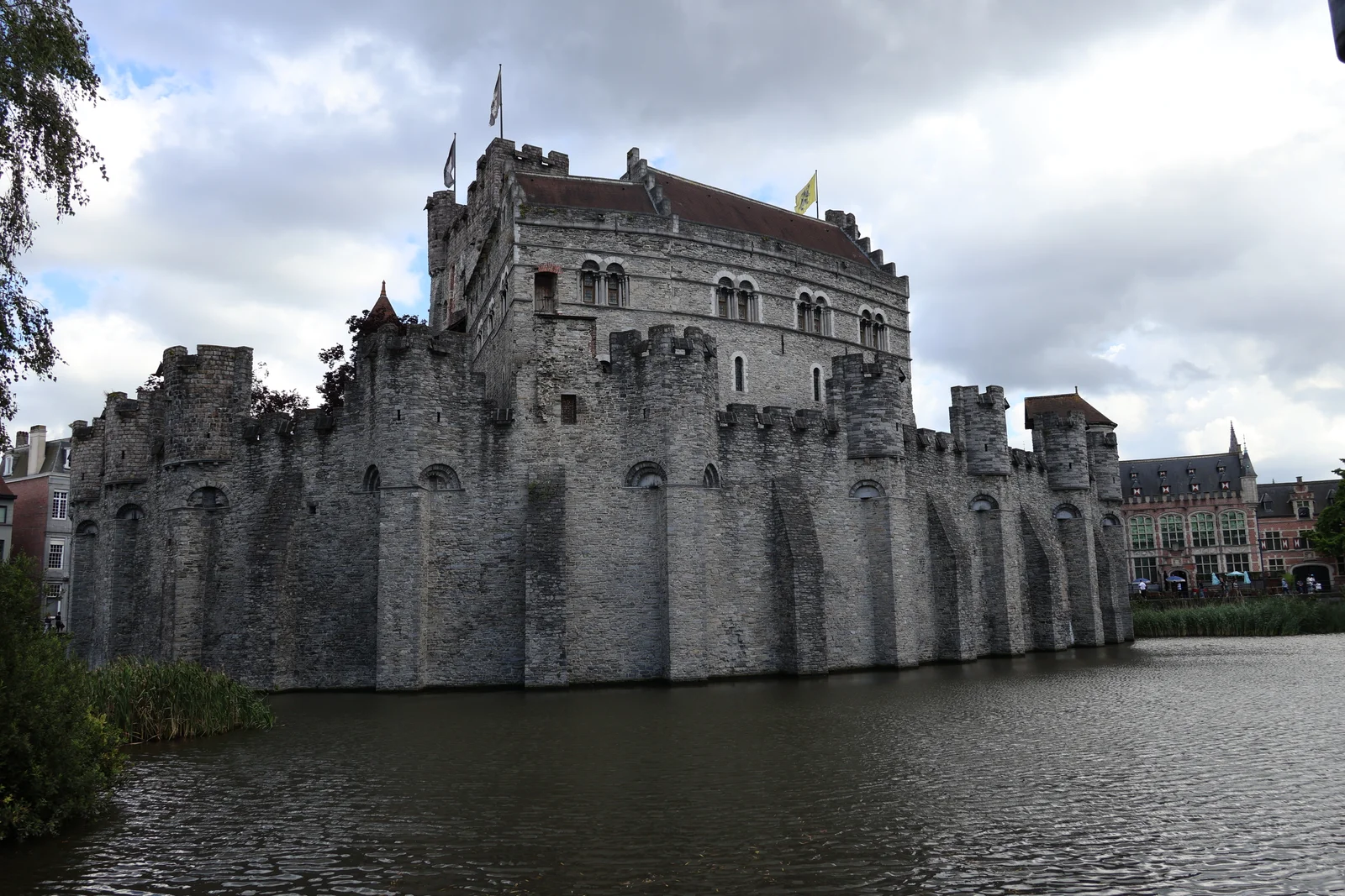 Family areas at Castle of the Counts Ghent — family travel photo