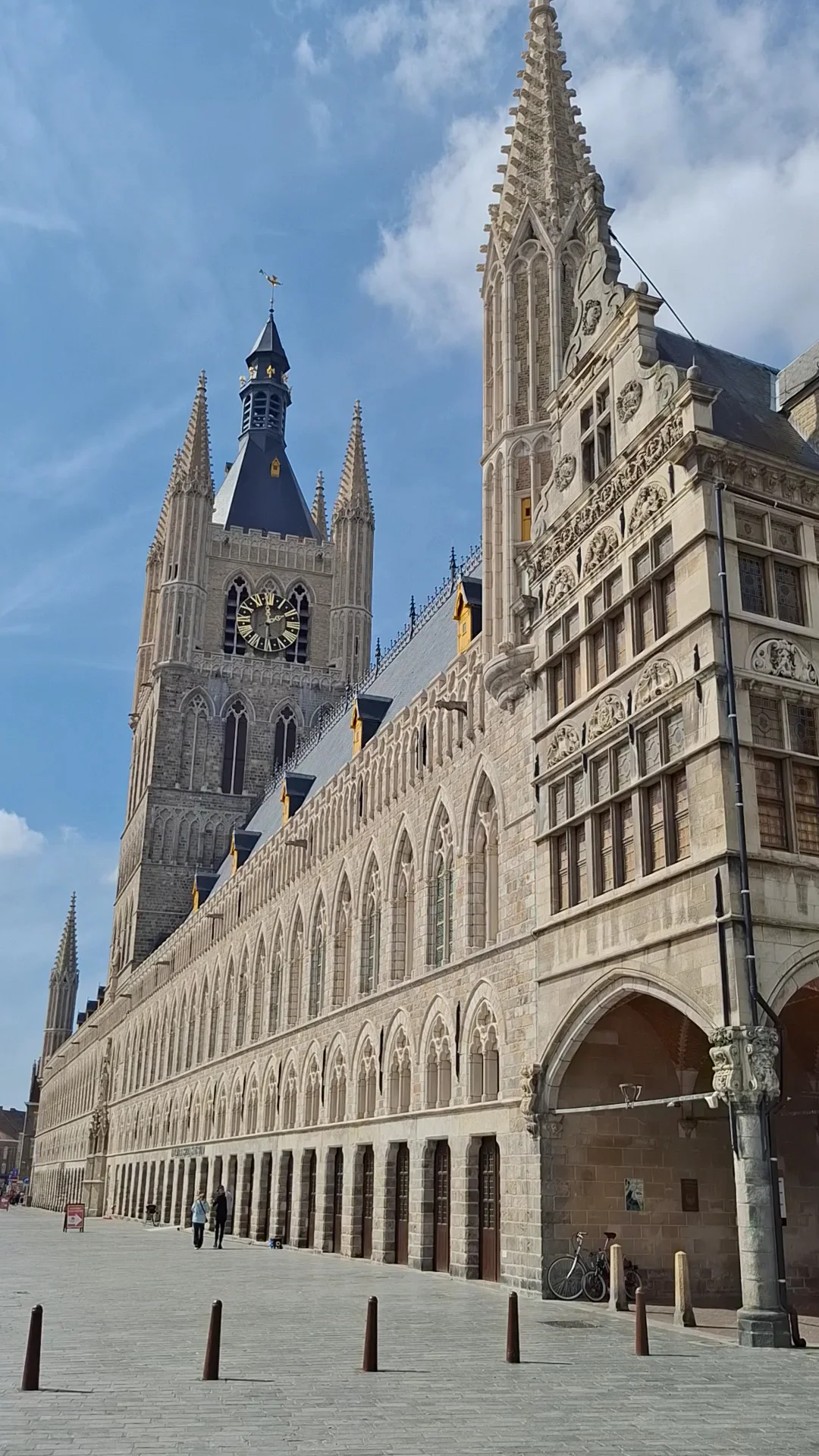 Family areas at Cloth Hall Ghent — family travel photo