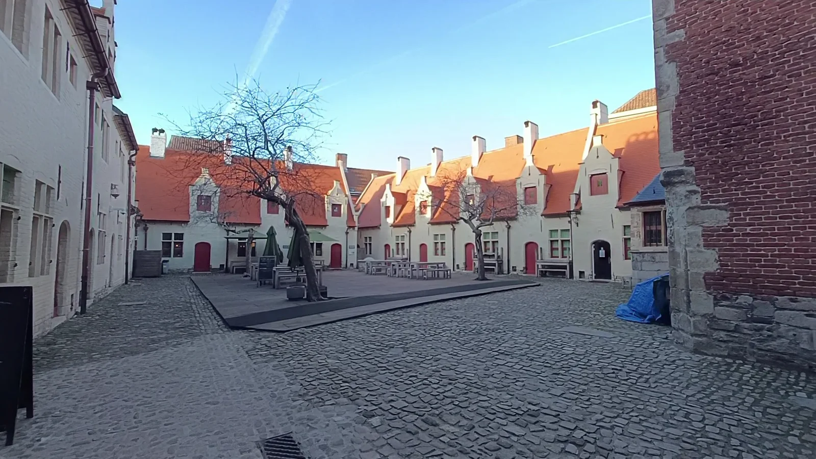 Family areas at Huis van Alijn Ghent — family travel photo