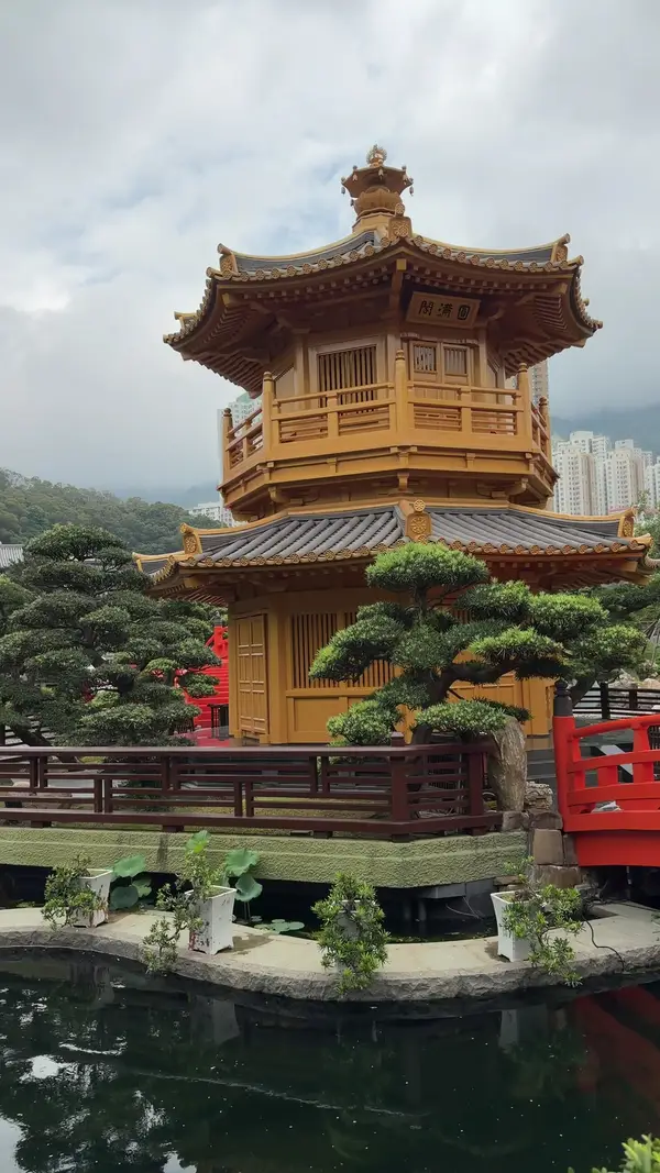 Interior at Nan Lian Garden Hong Kong — travel photo