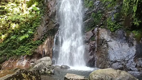 Interior at Ng Tung Chai Waterfall Hong Kong — travel photo