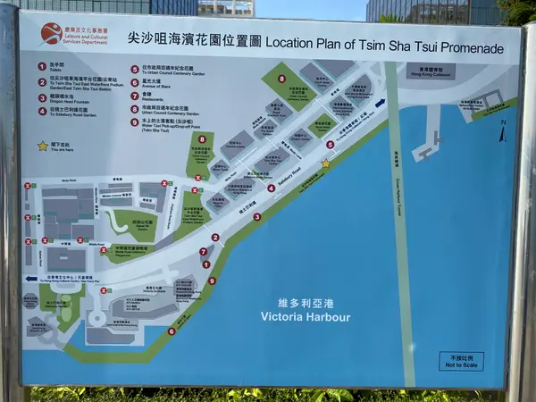 Details at Tsim Sha Tsui Waterfront Park Hong Kong — travel photo