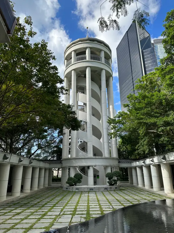 Atmosphere at Hong Kong Park Hong Kong — travel photo