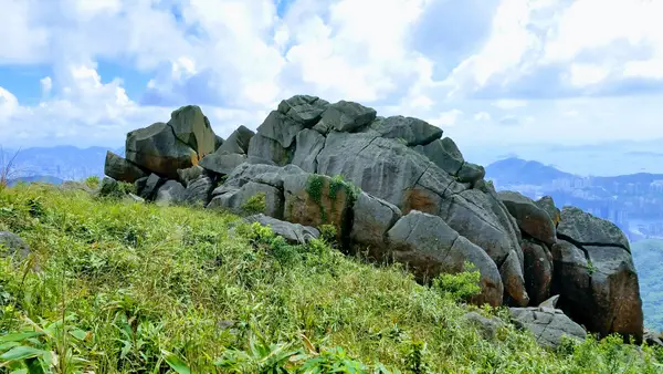 Atmosphere at Tai Mo Shan Country Park Hong Kong — travel photo