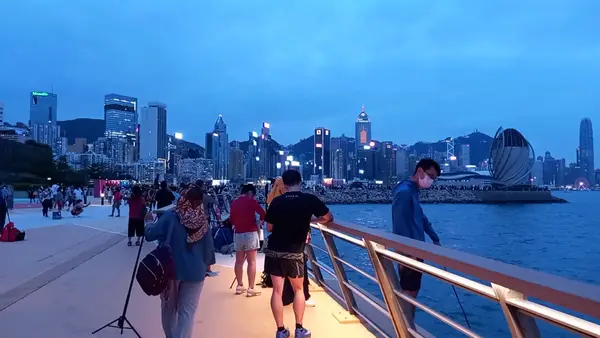 Interior at Victoria Harbour Hong Kong — travel photo
