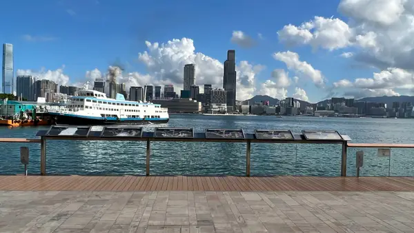 Details at Victoria Harbour Hong Kong — travel photo