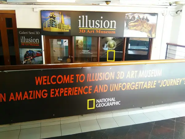 Around the area at Illusion 3D Art Museum Kuala Lumpur — travel photo