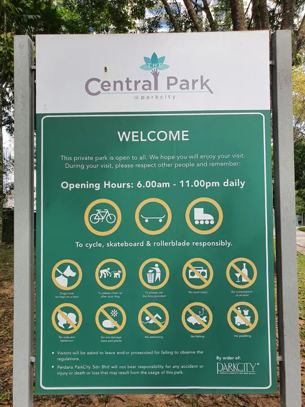 Around the area at The Central Park Kuala Lumpur — travel photo