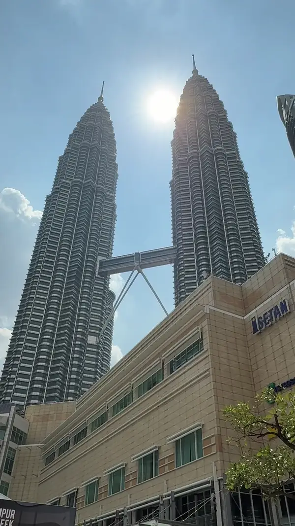 Interior at Petronas Twin Towers Kuala Lumpur — travel photo