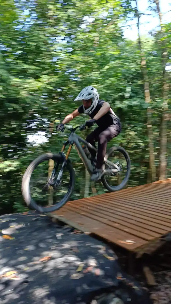 Interior at Bukit Kiara Downhill Mountain Bike Trail Kuala Lumpur — travel photo