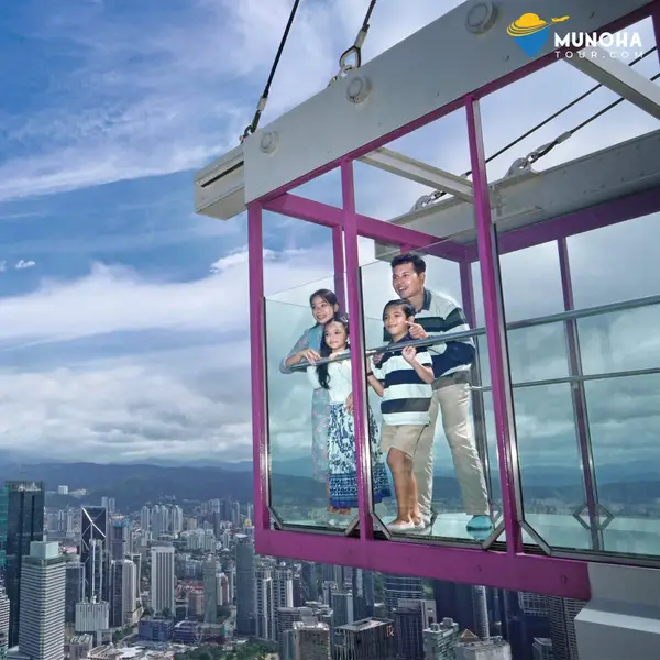 Around the area at Sky Deck KL Tower Kuala Lumpur — travel photo