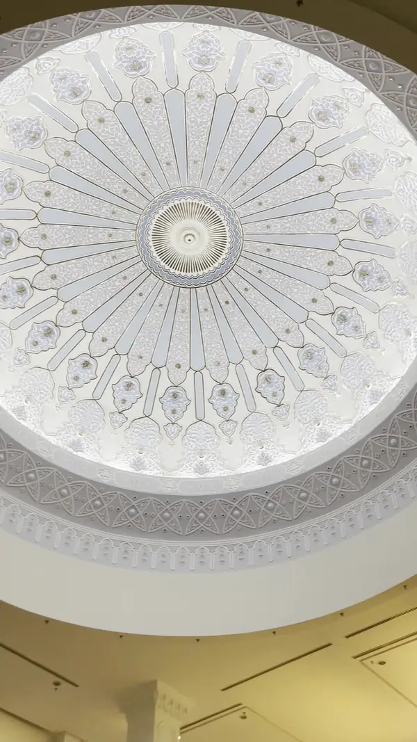 Interior at Islamic Arts Museum Malaysia Kuala Lumpur — travel photo