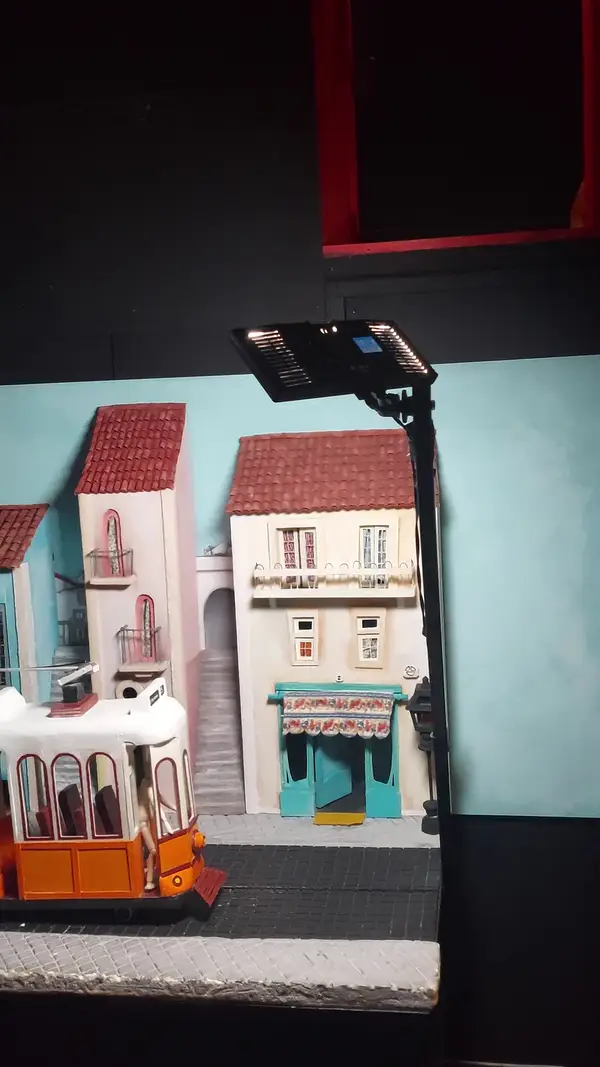Interior at Puppet Museum Lisbon — travel photo