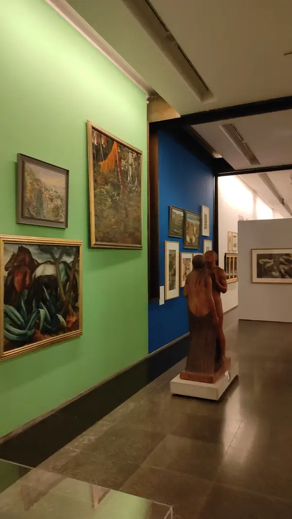 Interior at The National Museum of Contemporary Art Lisbon — travel photo