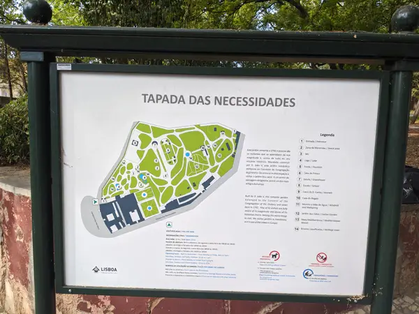 Details at Park Necessidades Lisbon — travel photo