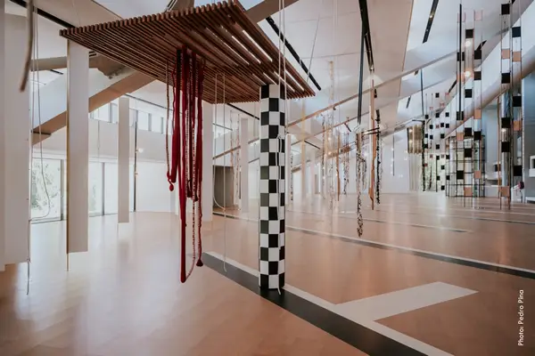 Around the area at Centro de Arte Moderna Gulbenkian (CAM) Lisbon — travel photo