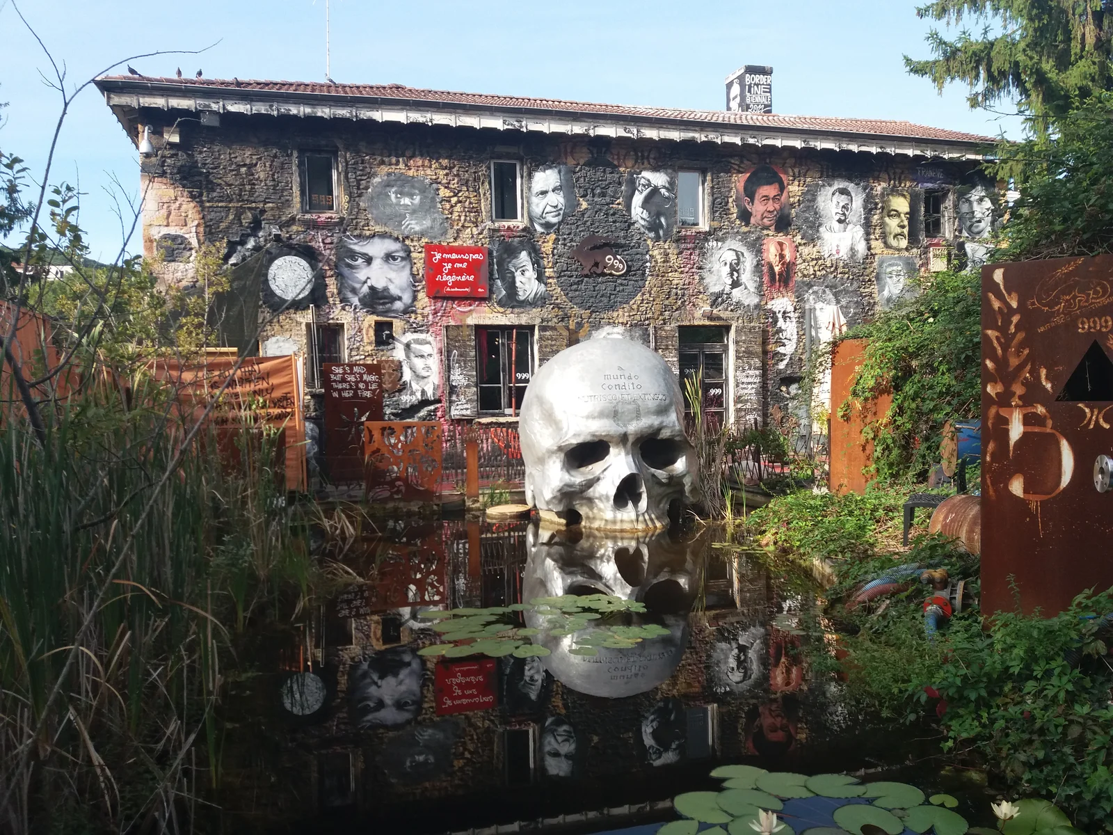 Outdoor views at Musée l'Organe - La Demeure du Chaos Lyon — family travel photo