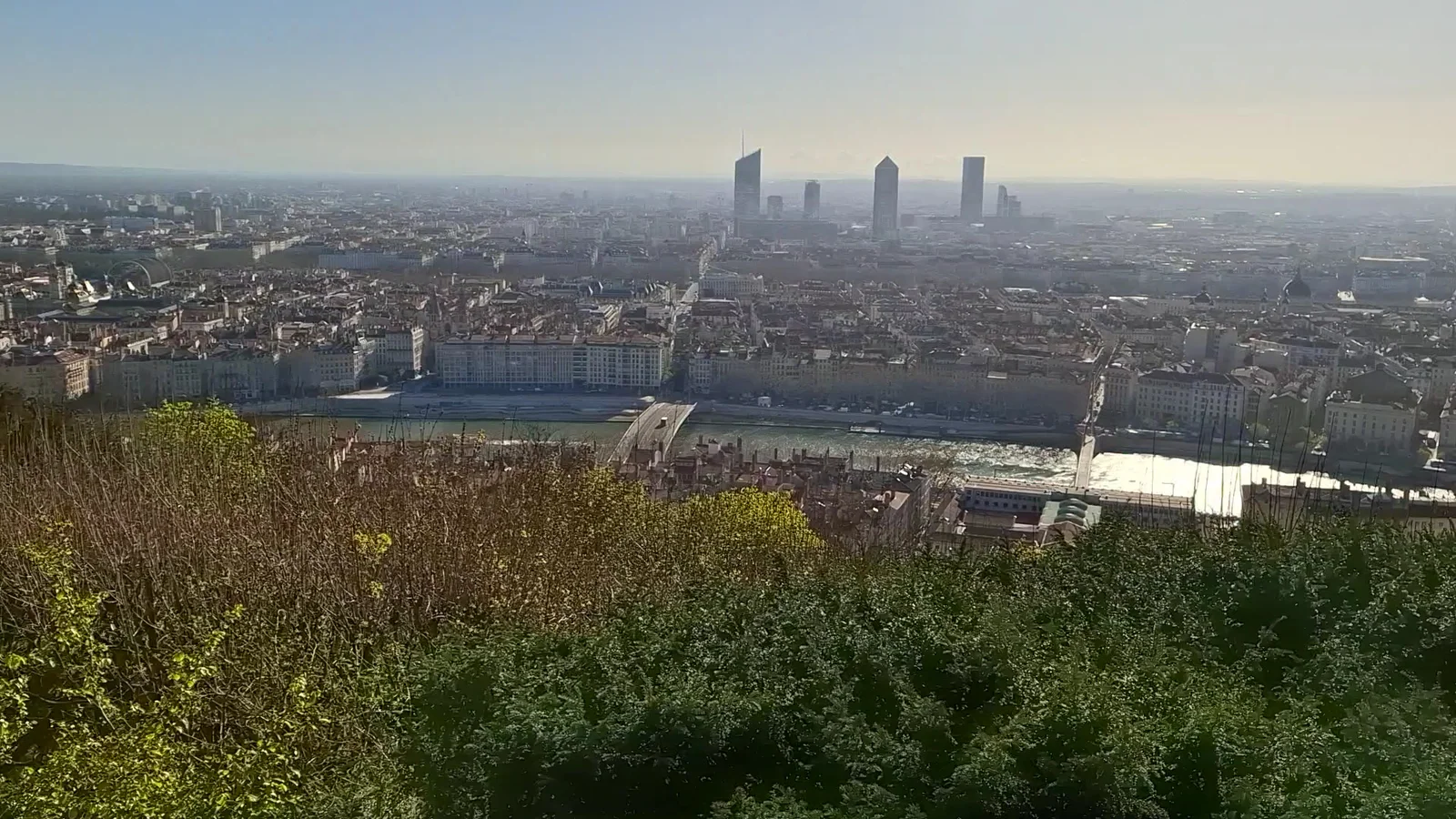 Family areas at Parc des Hauteurs Lyon — family travel photo