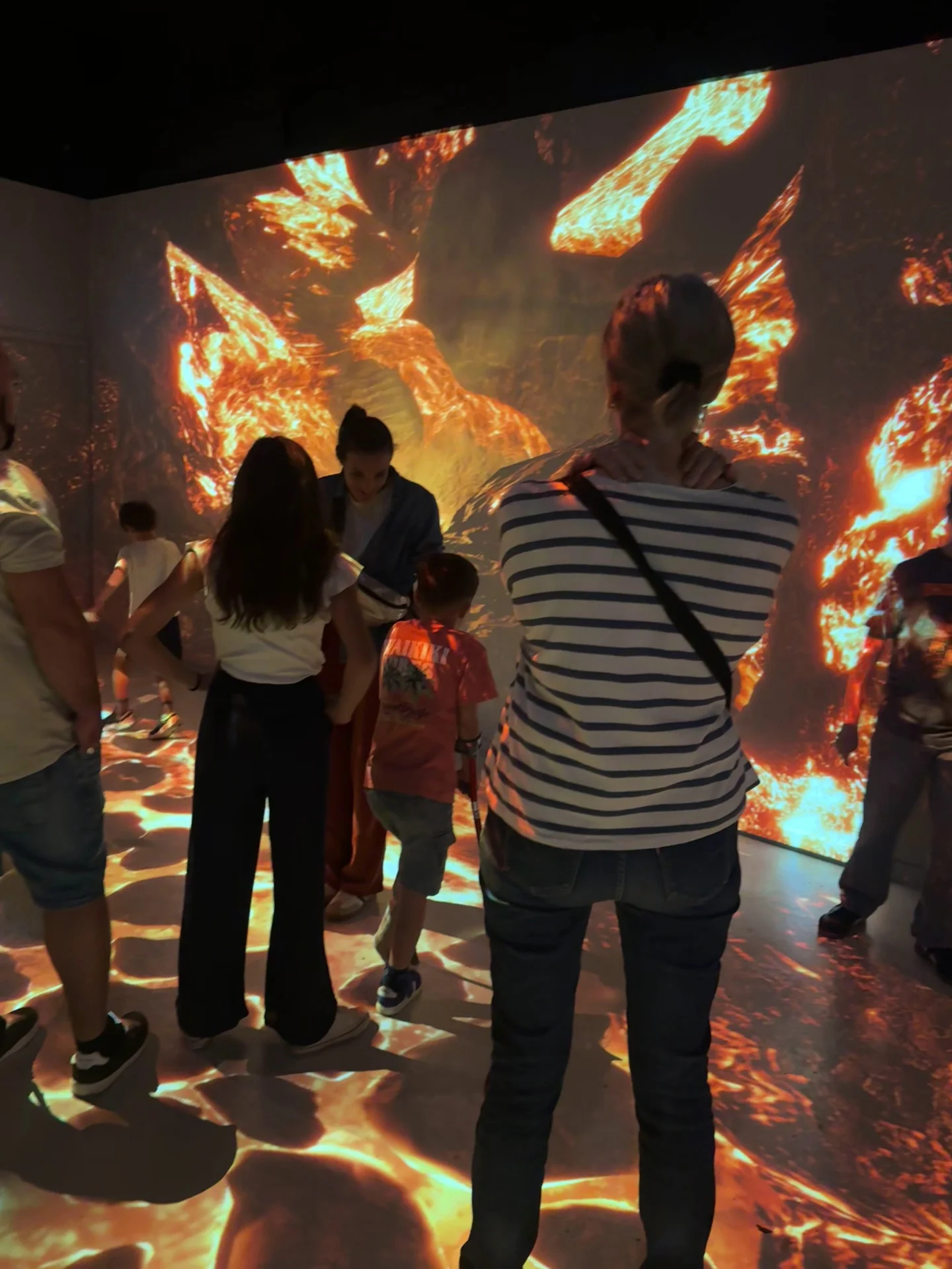 Family areas at Science Expériences Lyon Lyon — family travel photo