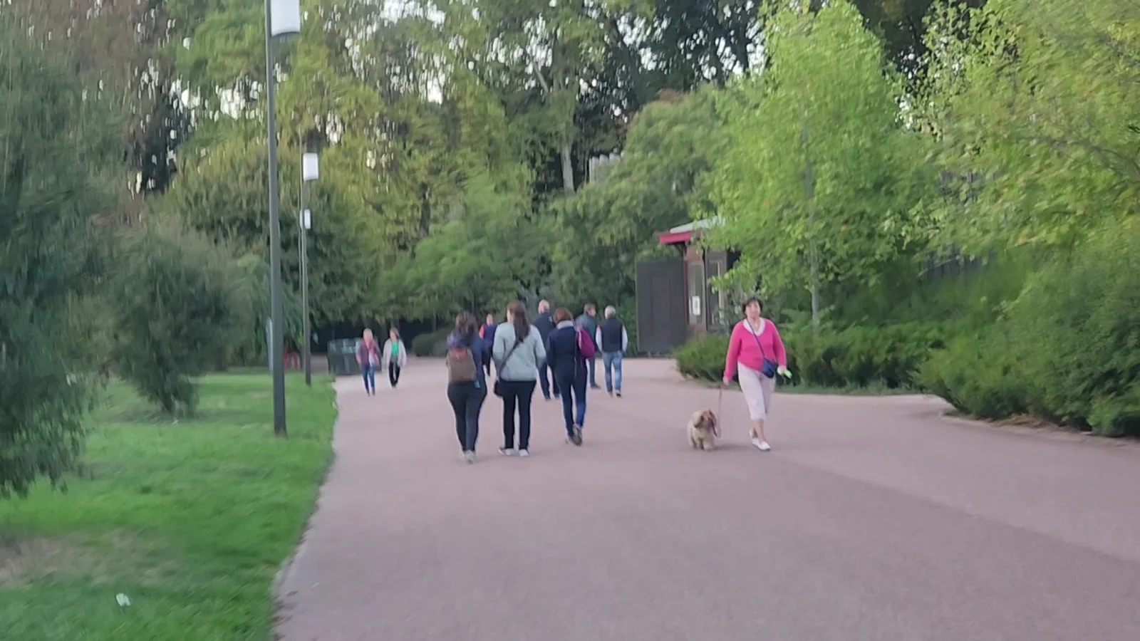 Family areas at Parc de la Tête d'Or Lyon — family travel photo