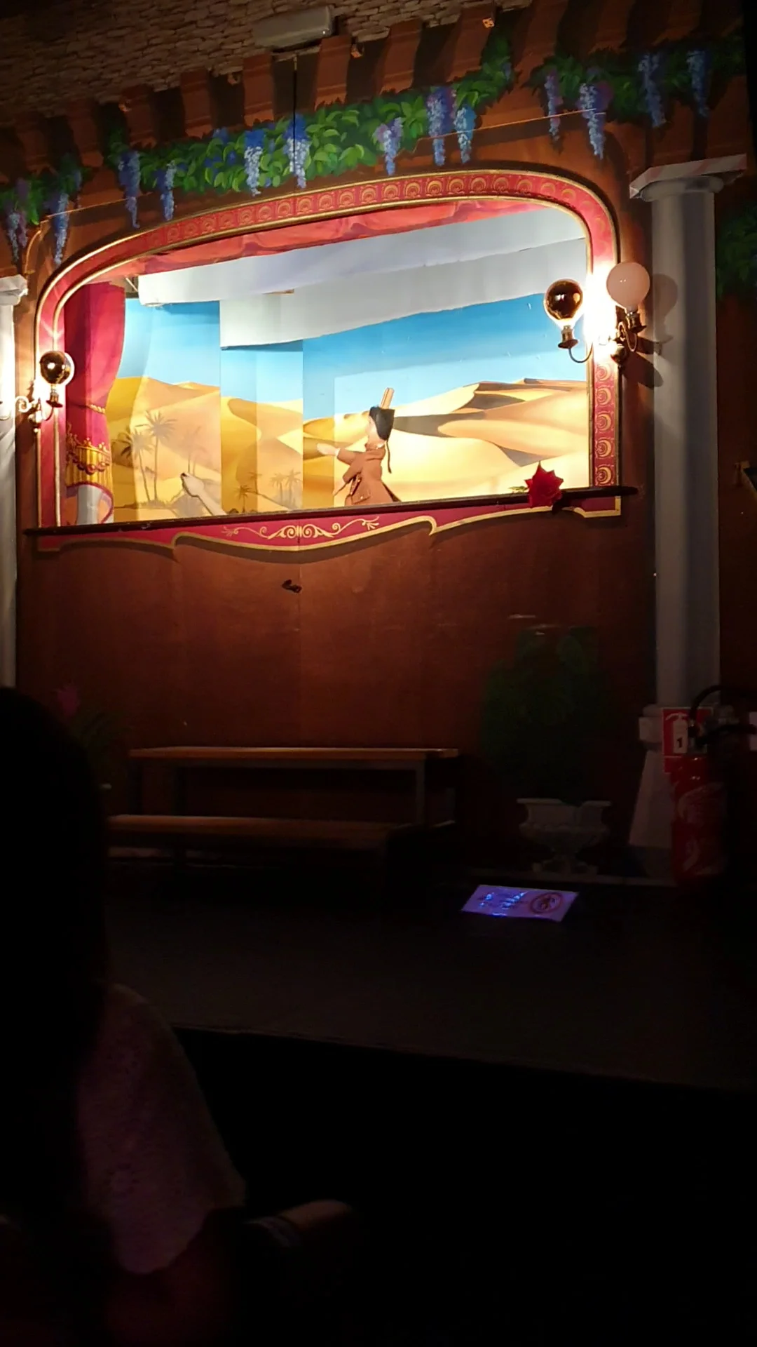 Family areas at Théâtre La Maison de Guignol - Vieux Lyon Lyon — family travel photo