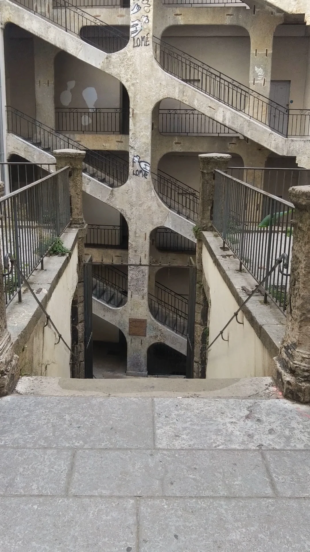 Family areas at Traboule et Cour des Voraces Lyon — family travel photo