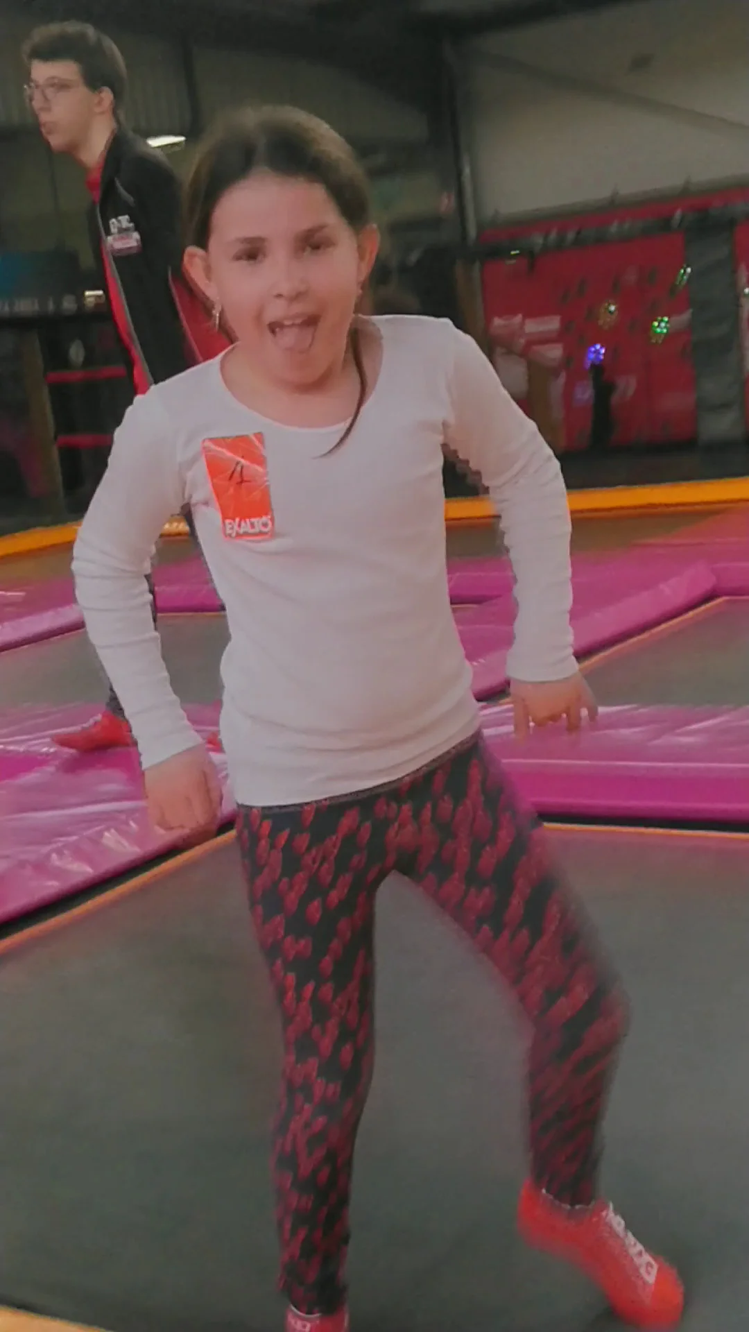 Family areas at Exalto Villeurbanne - Trampoline Park et GameSide Lyon — family travel photo