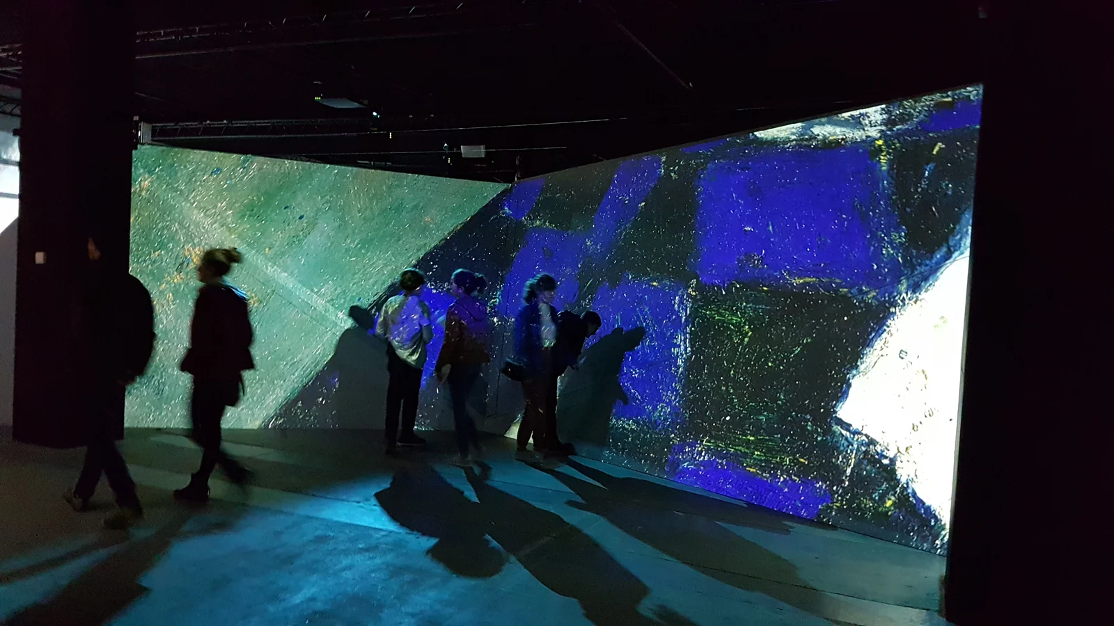 Interactive zones at La Sucrière Lyon — family travel photo