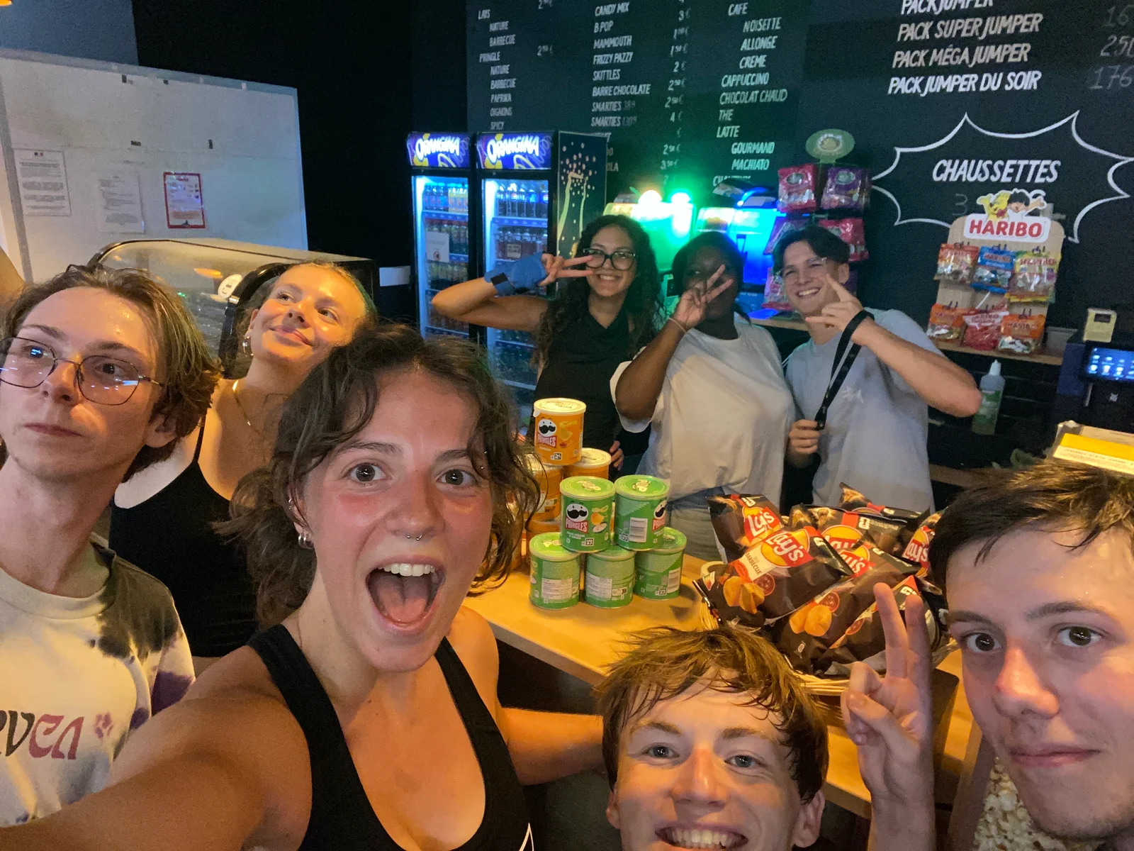 Family areas at Trampoline Park Lyon Lyon — family travel photo