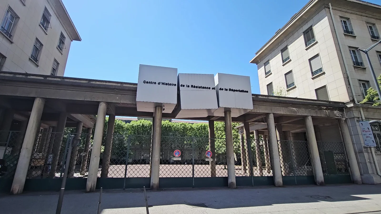 Family areas at Centre d'Histoire de la Résistance et de la Déportation Lyon — family travel photo