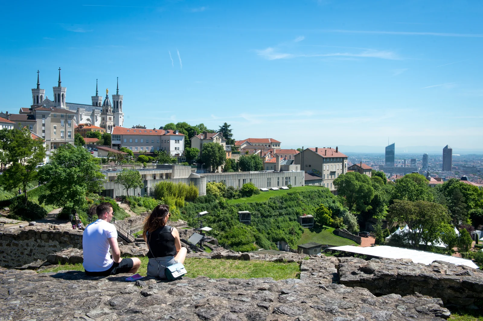Kids activities at Gallo-Roman Museum of Lyon-Fourvière Lyon — family travel photo