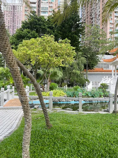 Details at Garden of Flower City Macau — travel photo