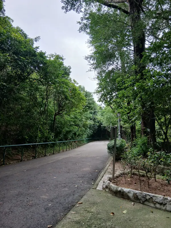Atmosphere at Guia Hill Municipal Park Macau — travel photo