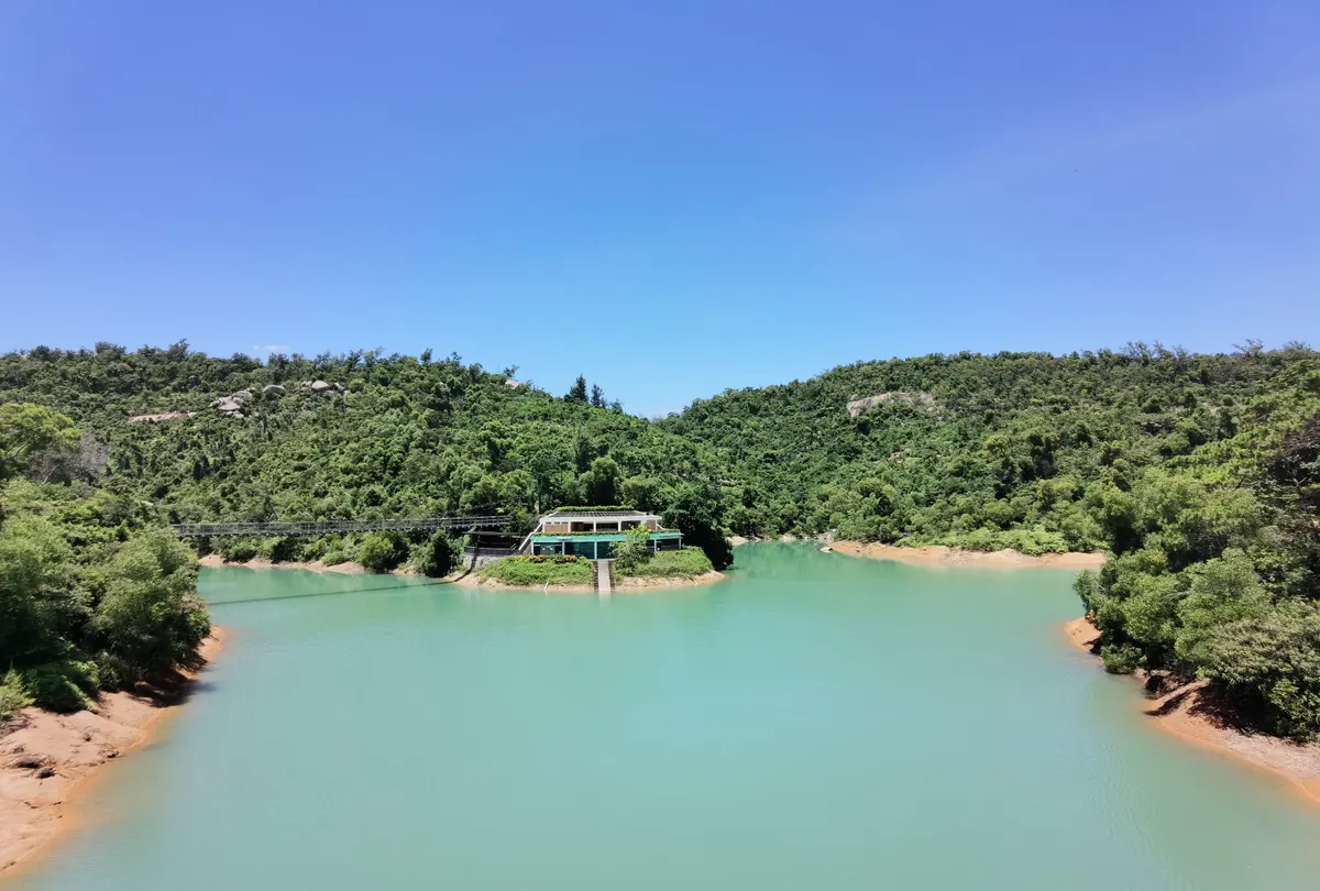 Interior at Hác Sá Reservoir Barbecue Park Macau — travel photo