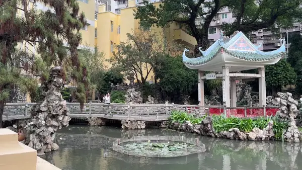Interior at Lou Lim Ioc Garden Macau — travel photo
