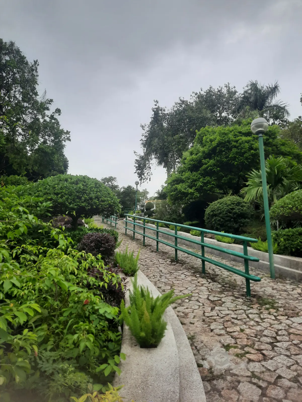 Details at Mong Ha Hill Municipal Park Macau — travel photo