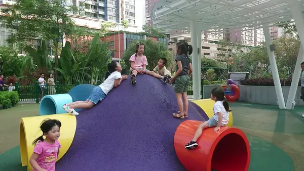 Interior at Taipa Central Park Macau — travel photo