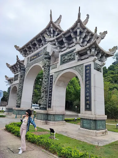 Details at A-Ma Cultural Village Macau — travel photo