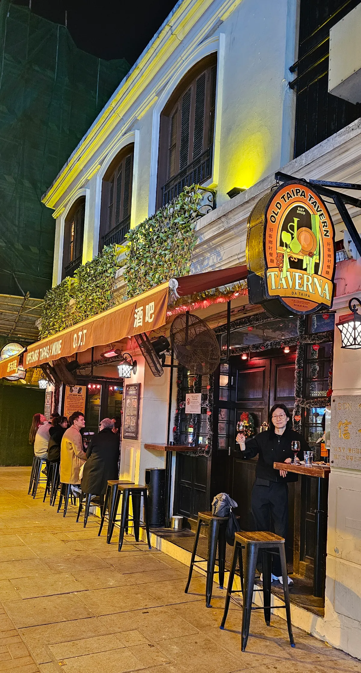 Interior at Old Taipa Tavern (OTT) Macau — travel photo